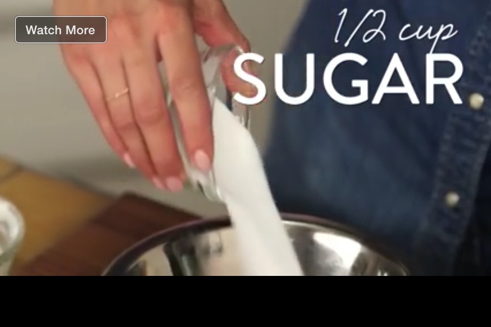 Mix 1/2 cup of sugar with the rest of the Oreo crumbs