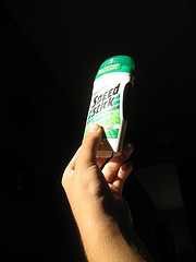 NATURAL DEODORANT: . Simply mix about a teaspoon of baking soda with enough water to create a milky liquid, and rub it on your feet and underarms.