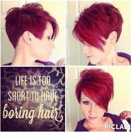 Beautiful Red Hairstyle❤️❤️❤️