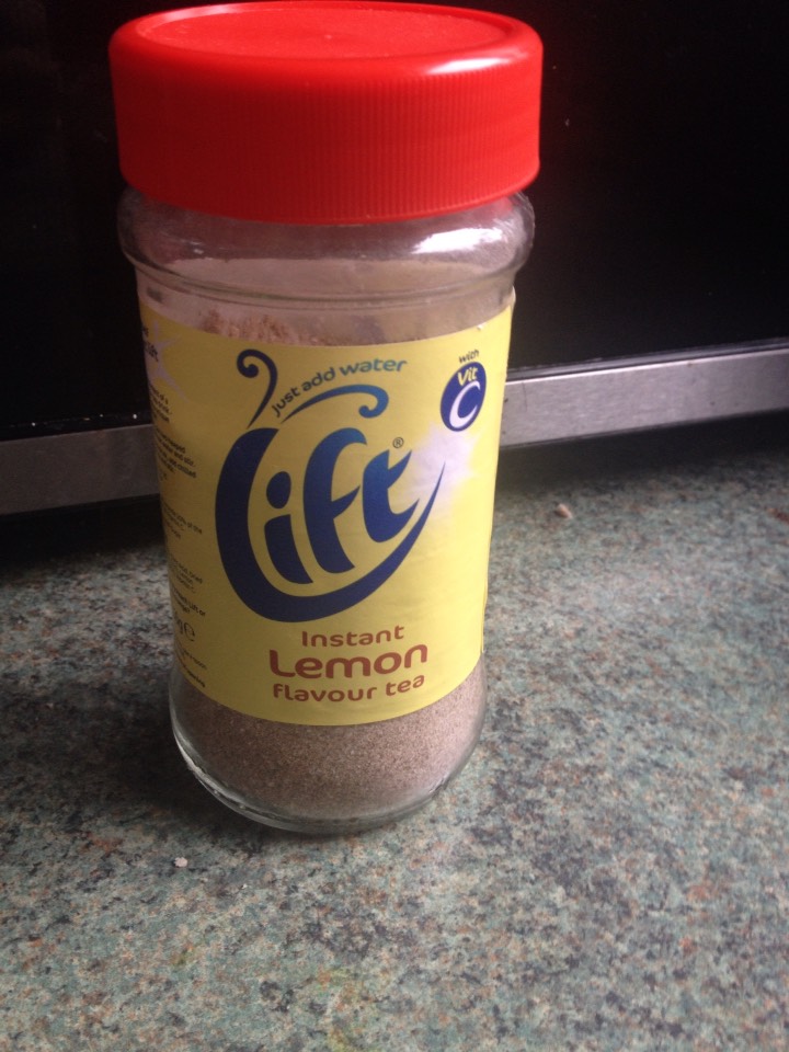 1 tsp of lemon tea
