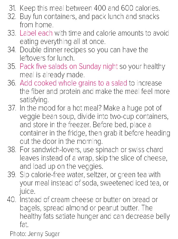 100 Quick Weight Loss Tips! 