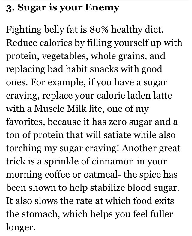 6 Ways To Get Rid OfThat Belly Fat FAST