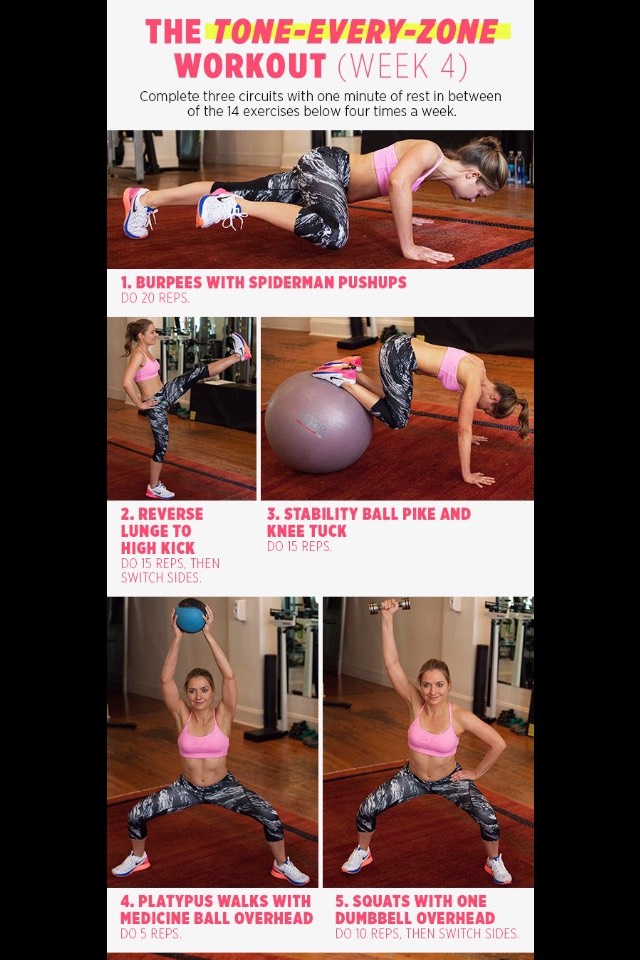 4 Week Total Body Workout#4 πͺππ―