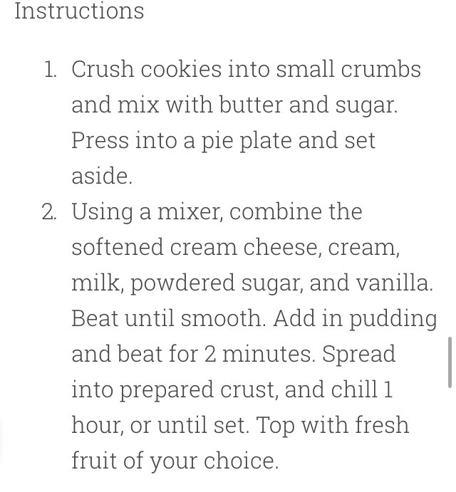 No-Bake Cheesecake