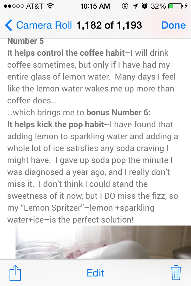 ✨✨5 Reasons To Drink Lemon Water Early In The Morning✨✨💦🍋🍋