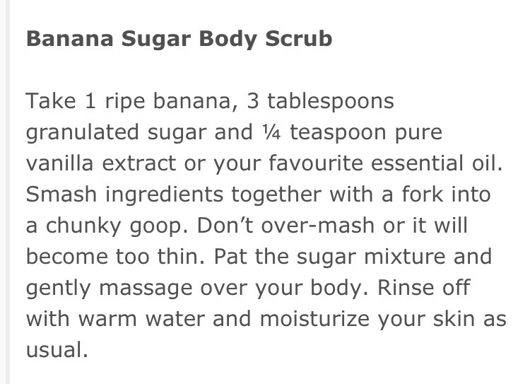 Body Scrubs For Dry Skin Recipes