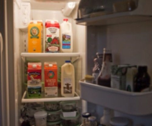 Keep milk in the middle of your fridge, NOT in the door where temperatures are cooler.