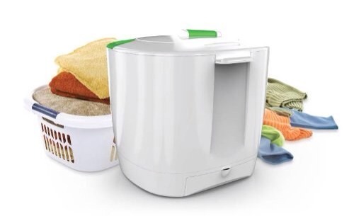 #23 A portable laundry pod.
Perfect for traveling or small spaces sans laundry rooms, this isn’t large but it’ll take care of your delicates handily.