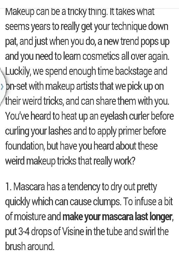 10 Weird Makeup Tricks That Really Work!