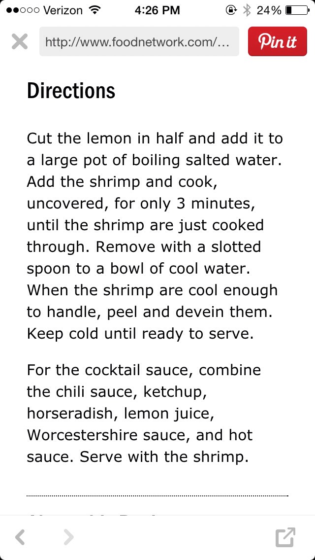 Shrimp Cocktails🍤