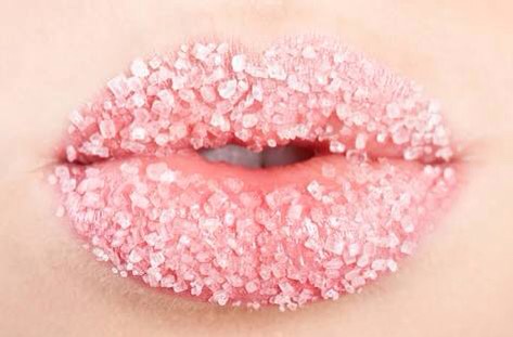 put the mixture onto your lips and gently scrub with your finger or toothbrush
then wipe off with a damp cloth and enjoy having smooth and hydrated lips 
