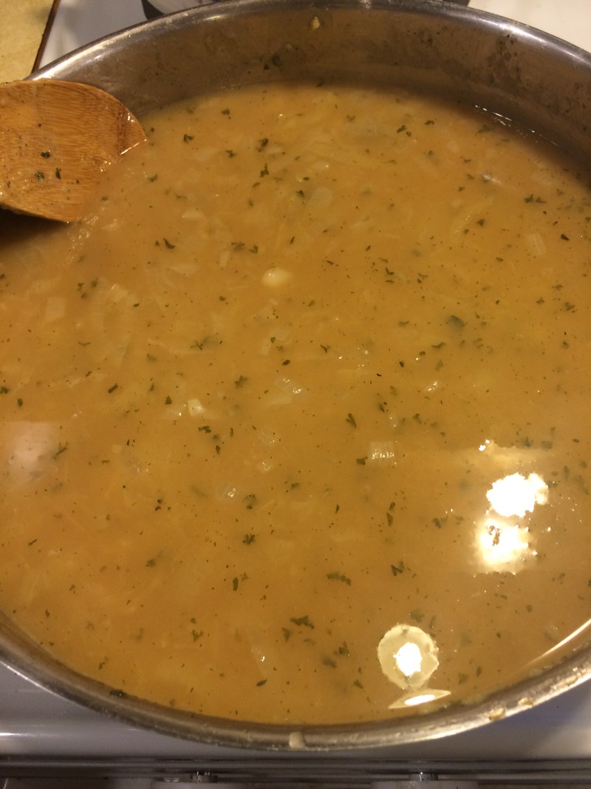 Add 3 cups of water & simmer for 2 hours.