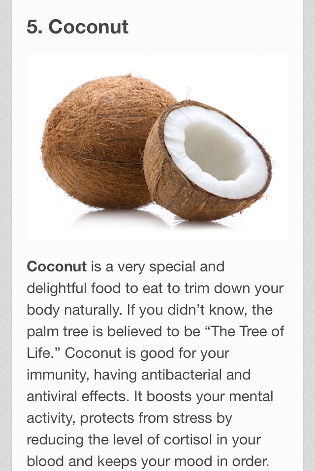 Foods To Eat To Trim Down Your Body Naturally! 👍💪👍💪
