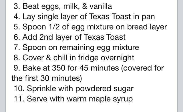 French Toast Bake 