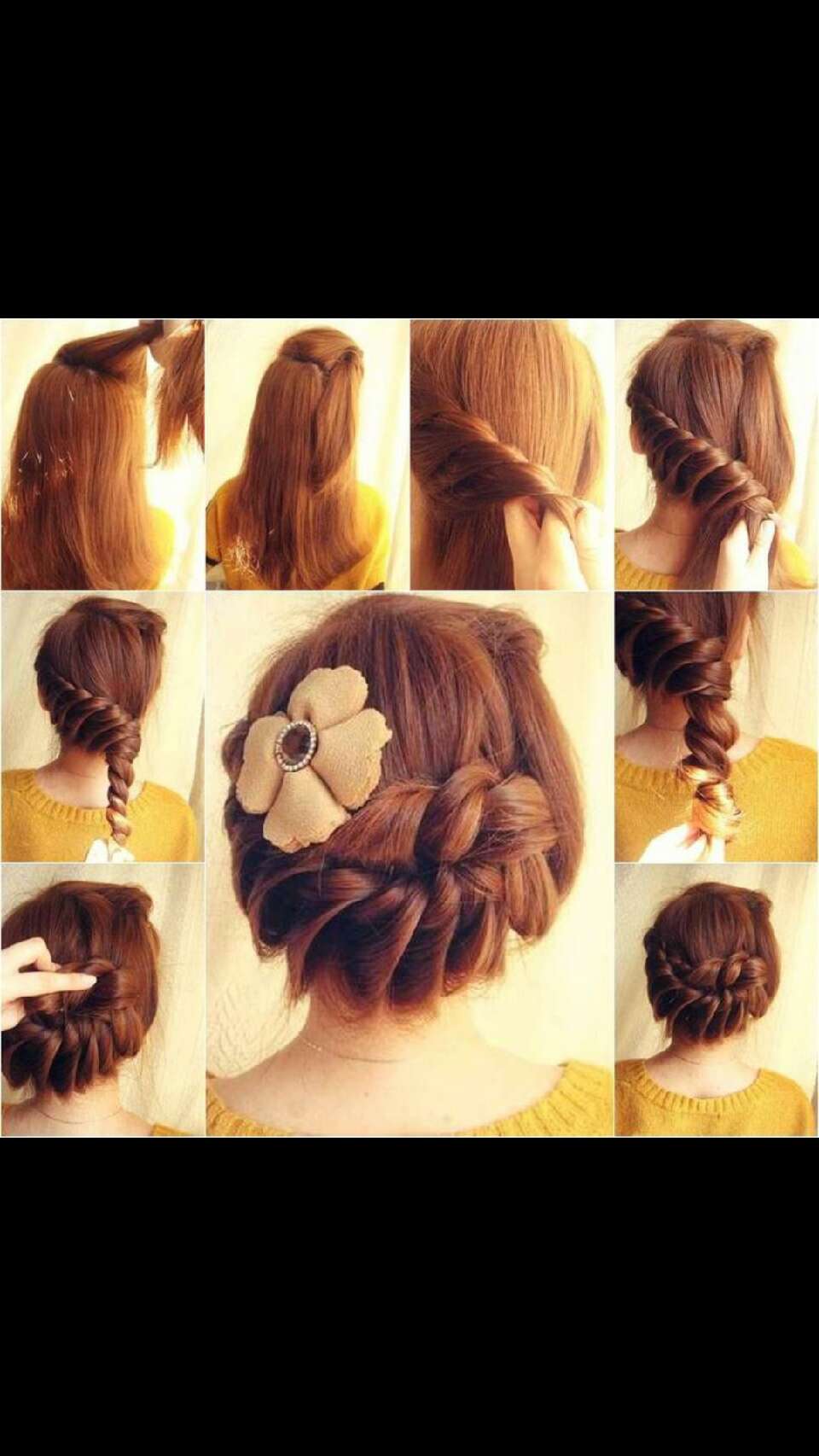 holiday hairstyle