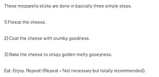 Baked Cheese Sticks! Easy And Healthier!