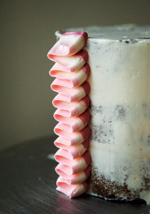Adorable Ribbon Cranberry Cake 🎀🍰 Just In Time For Valentines Day 💕