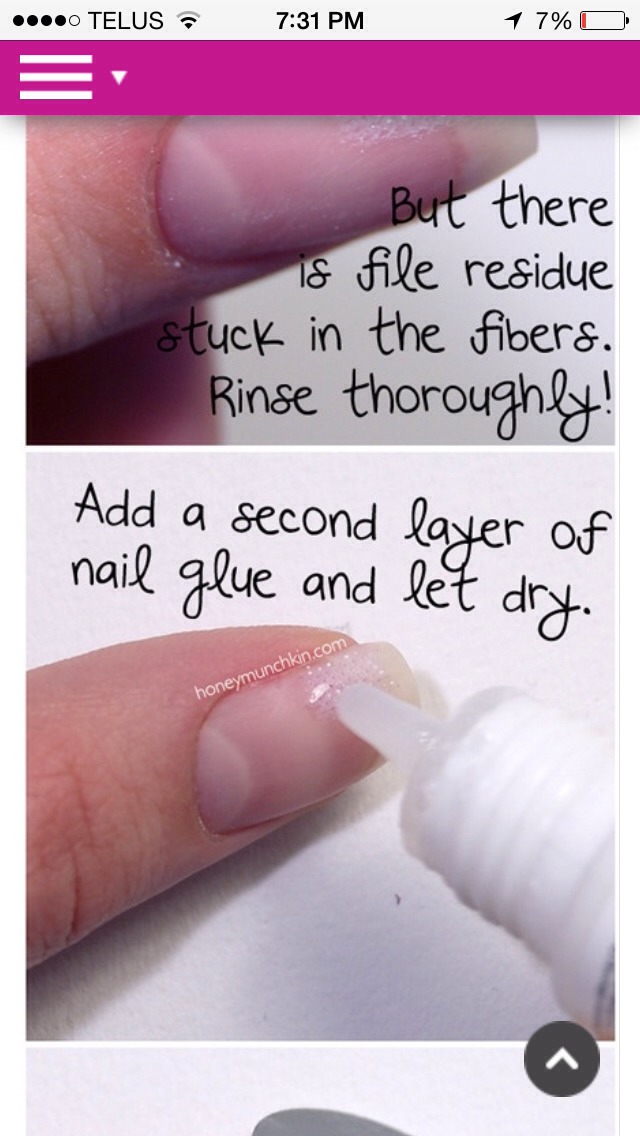 Fix Ur Broken Nail 😃