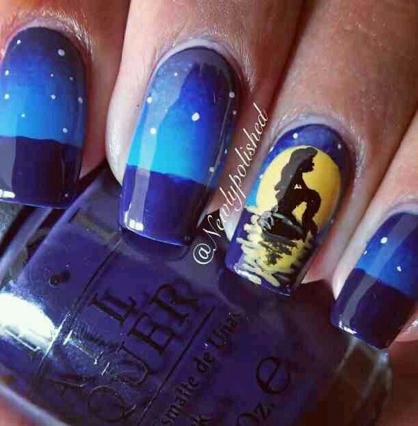 🌟Mermaid themed Nail art inspiration 🌟