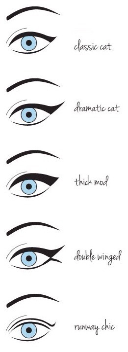 There are various ways to do the cat eye, find which works best for you.