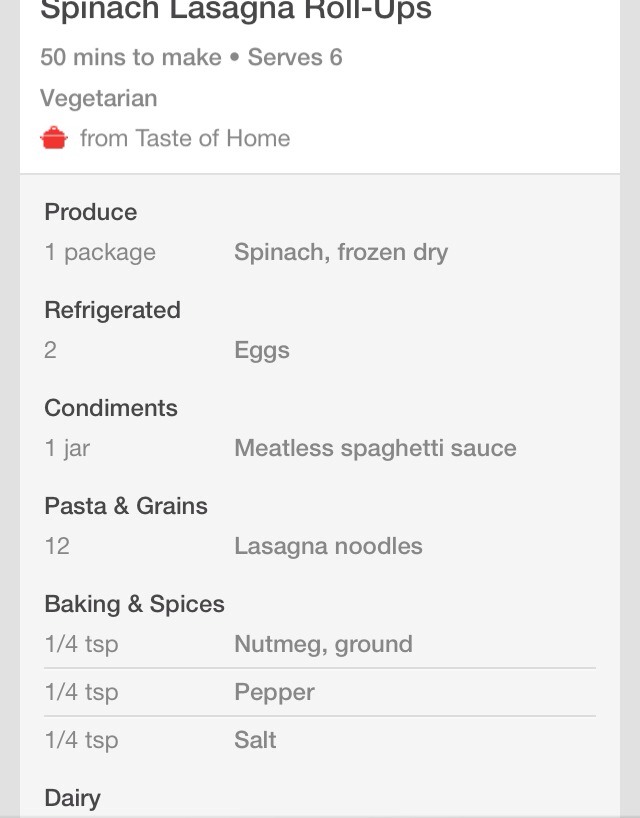 👍Lasagna Roll Ups👍