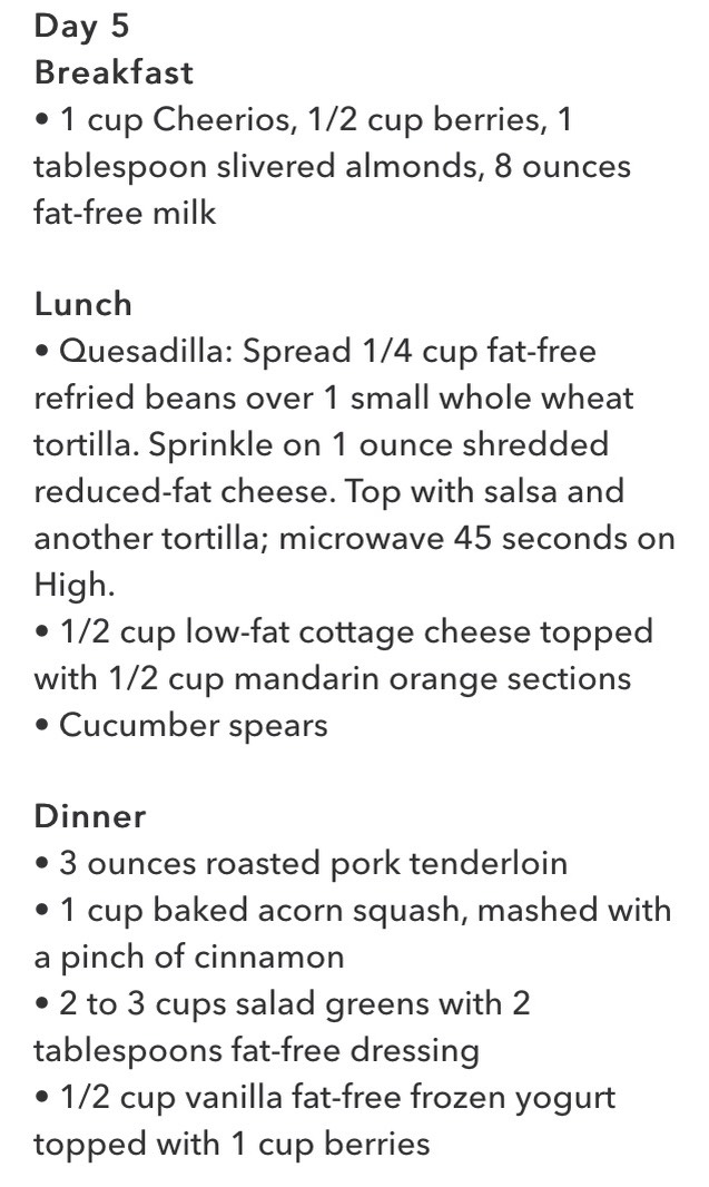 7 Day 1200 Calorie Meal Plan!!