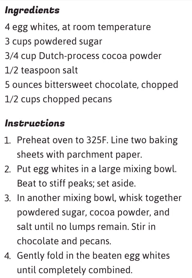 Incredible Flourless Double Chocolate Pecan Cookies 
