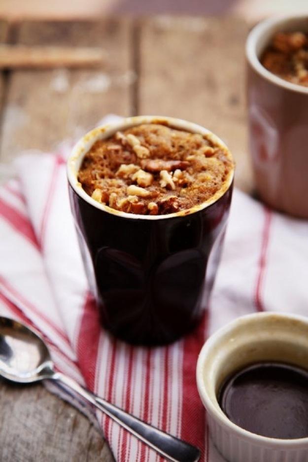 9. Sticky Date Pudding In A Mug
