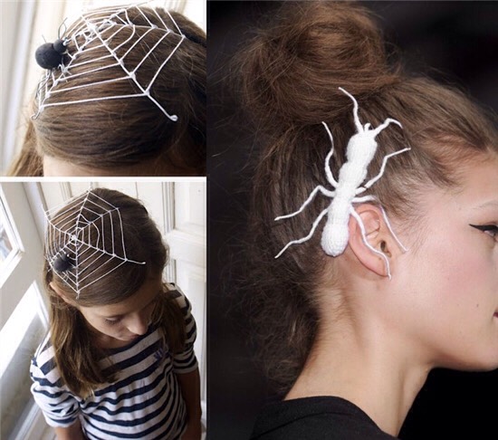 Totally Creepy Halloween Hairstyle Idea's