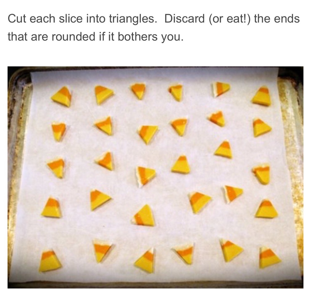 Candy Corn Sugar Cookies. 😘