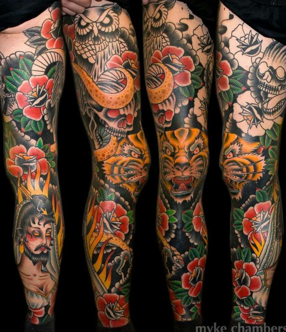 Beautiful Leg Sleeves!