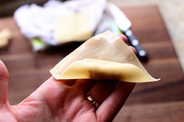 Cream Cheese Stuffed Wontons