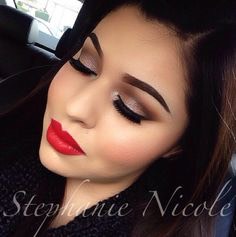 Christmas makeup