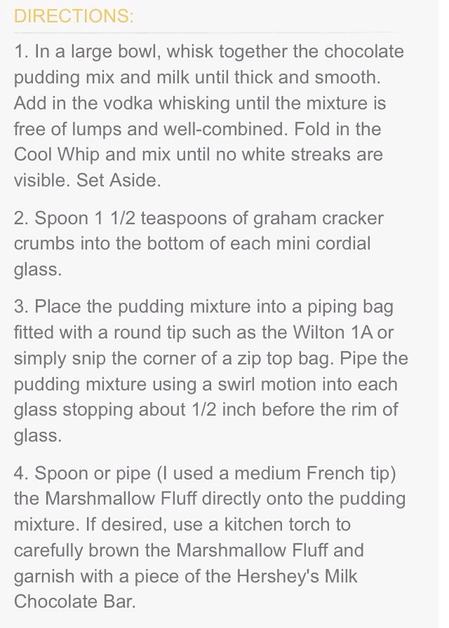 S'mores Pudding Shots - Perfect For Parties!