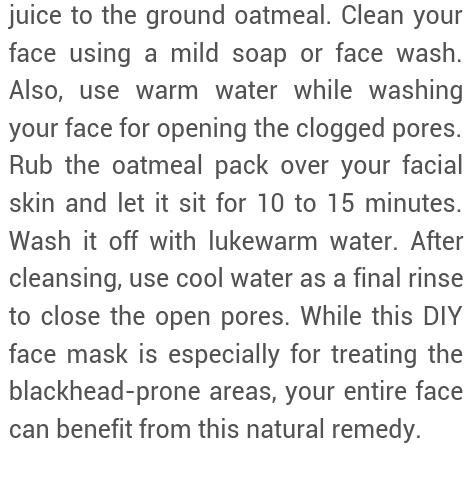 Get Rid Of Blackheads And Shrink Large Pores Quick With These DIY Face Masks