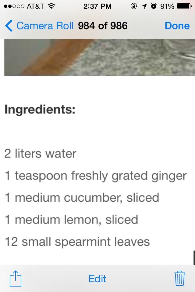✨Flat Belly Sassy Water💦💧✨