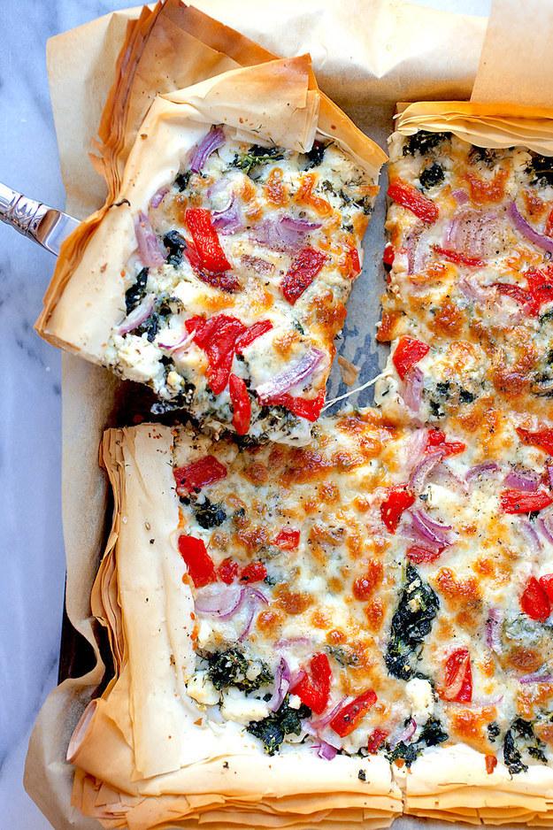 8. Spanakopizza 