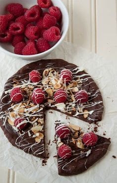 You can replace the strawberries with fresh raspberries if you want to do something different 