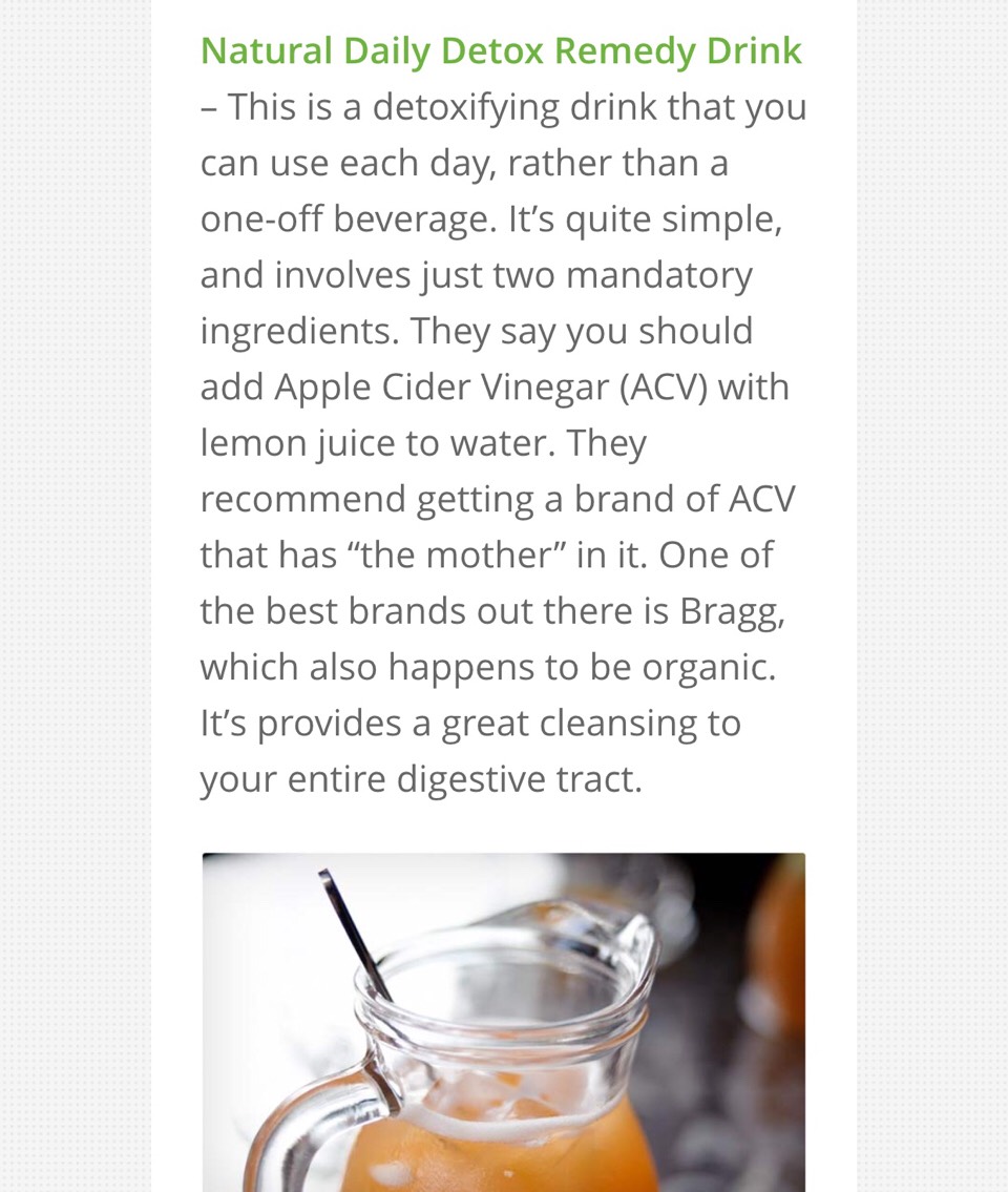 32 Detox Drinks! Good Luck!!