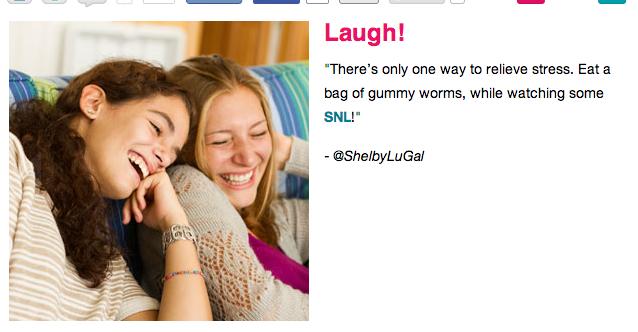 A Girl's Guide To Dealing With Stress! It Really Works!