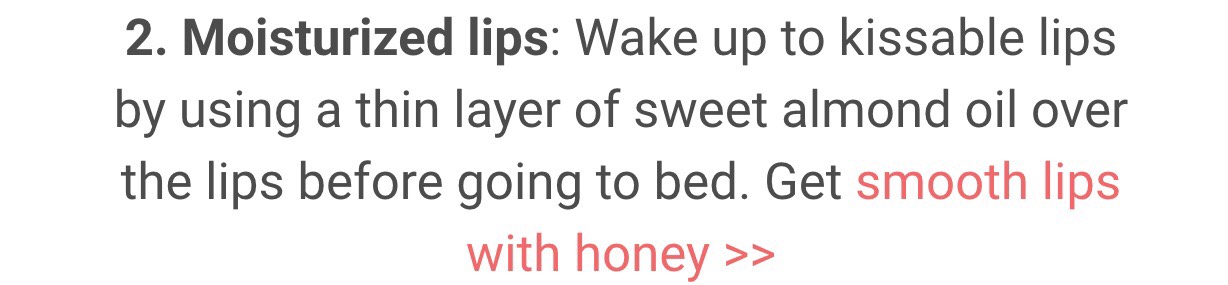 Overnight Beauty Tips😴