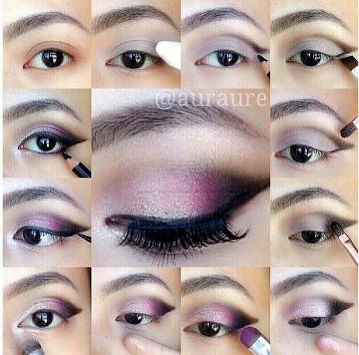 Pink Eyeshadow Tutorials👛