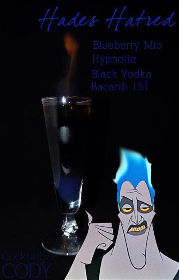Disney Character Inspired Drinks