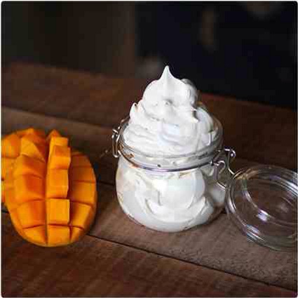 18. Mango Body Butter

Shea butter and mango butter are combined here to make a body butter that will blow you away. You’ll be amazed that you didn’t have to buy this in stores, and it’s provides the kind of skin you’ve always wanted, but just can’t seem to get from store bought stuff.