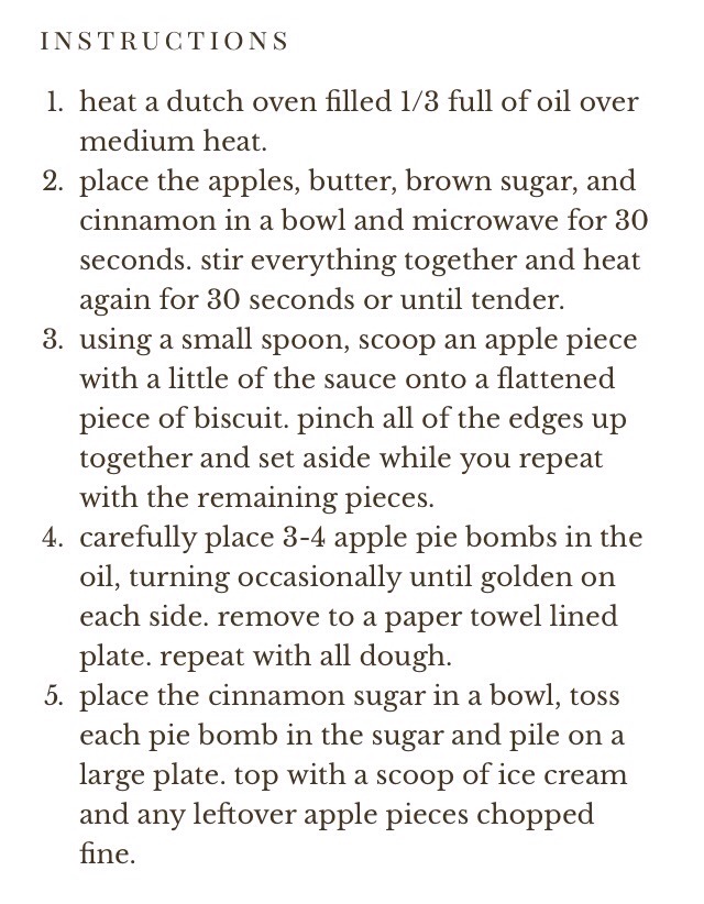 Apple Pie Bombs 