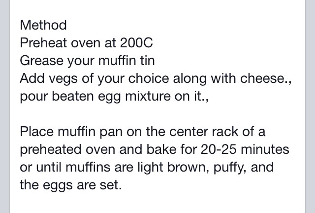 Egg Muffins 