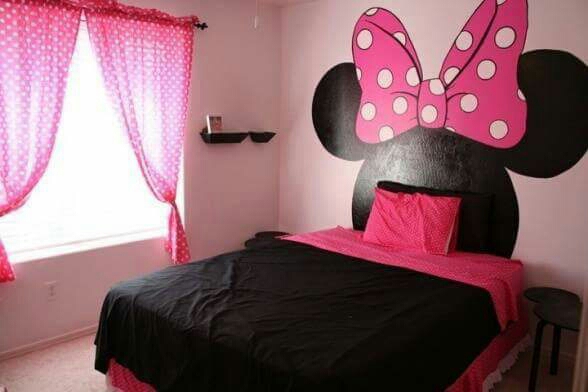 cute Minnie mouse rooms