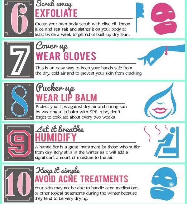10 Tips For Healthy Winter Skin.!!⛄️❄️❄️💁🏻