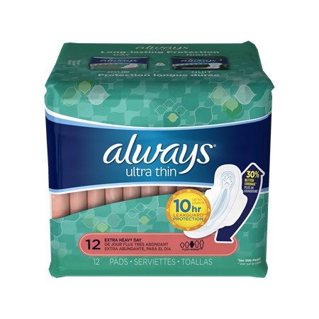 13.pads 
Just in case that day😂