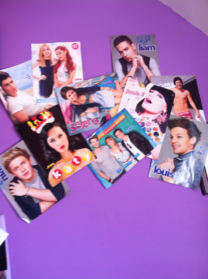 Make a poster collage to save wall space
